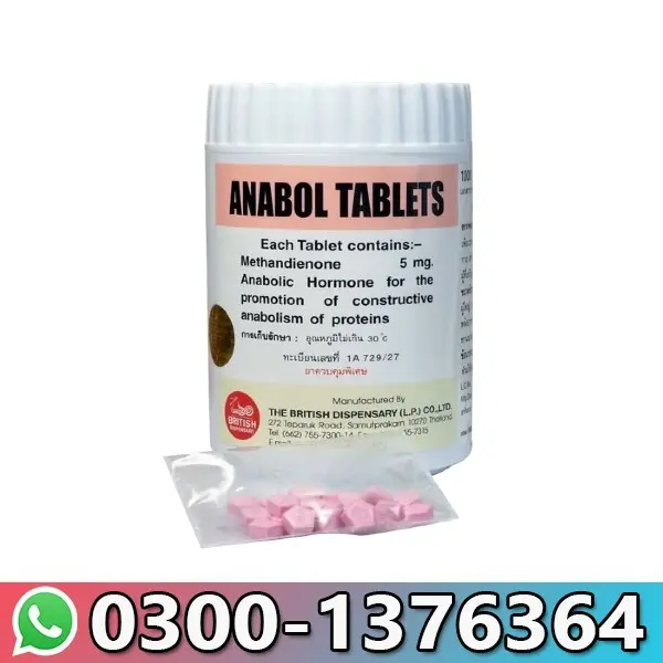 Anabol 5mg 1000 Tablets Sale In Pakistan