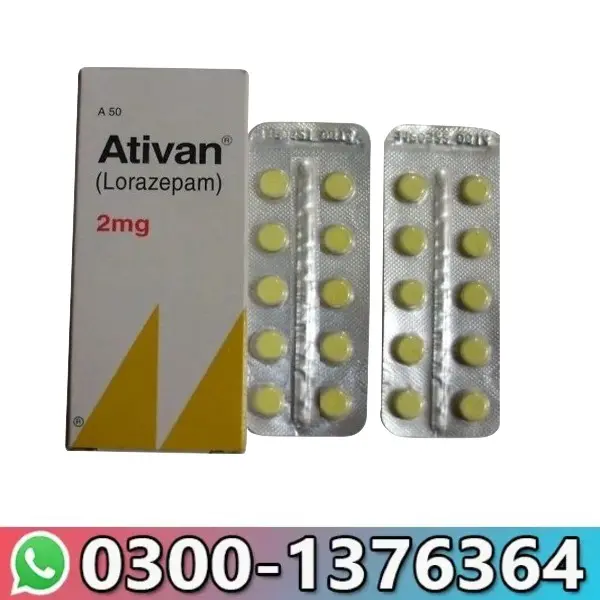 Ativan Tablets in Pakistan