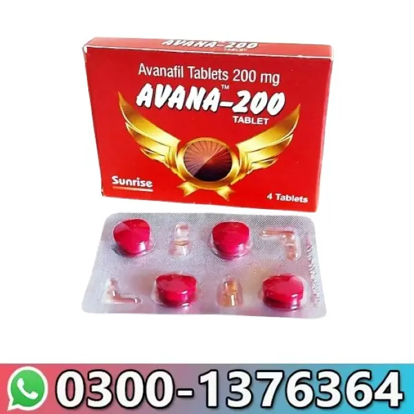 Avana 200 Mg Tablets Sale In Pakistan