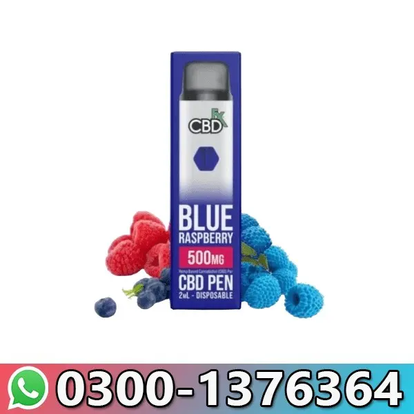 Blue Raspberry CBD Vape Pen 500MG in Pakistan 