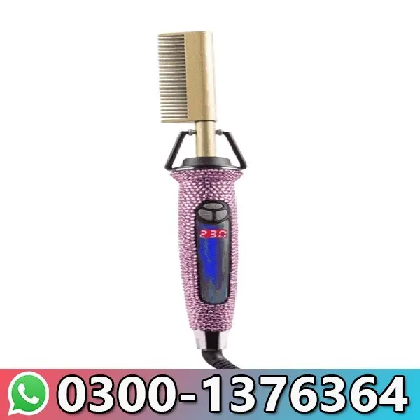 Crystal Heating Hair Styler Combs in Pakistan