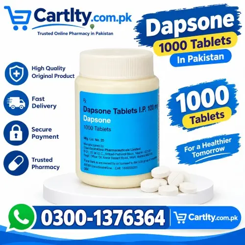 Dapsone 1000 Tablets Sale in Pakistan