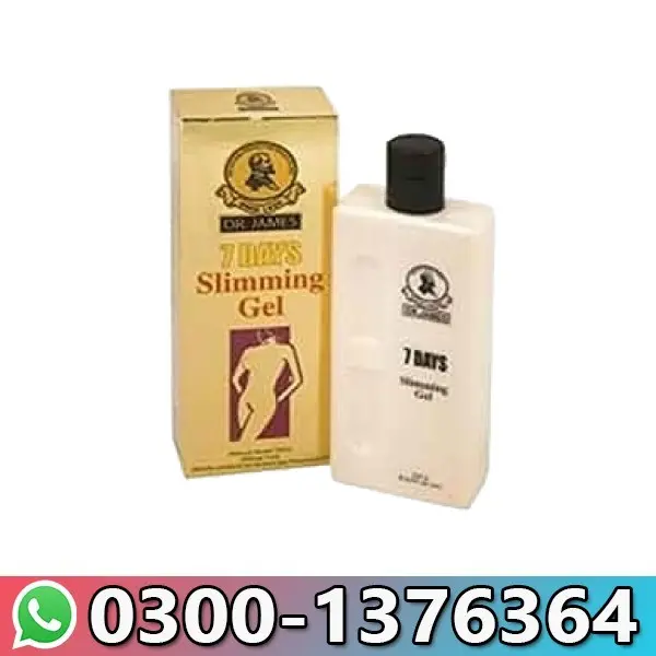 Dr. James 7 Days Slimming Anti Cellulite Gel in Pakistan