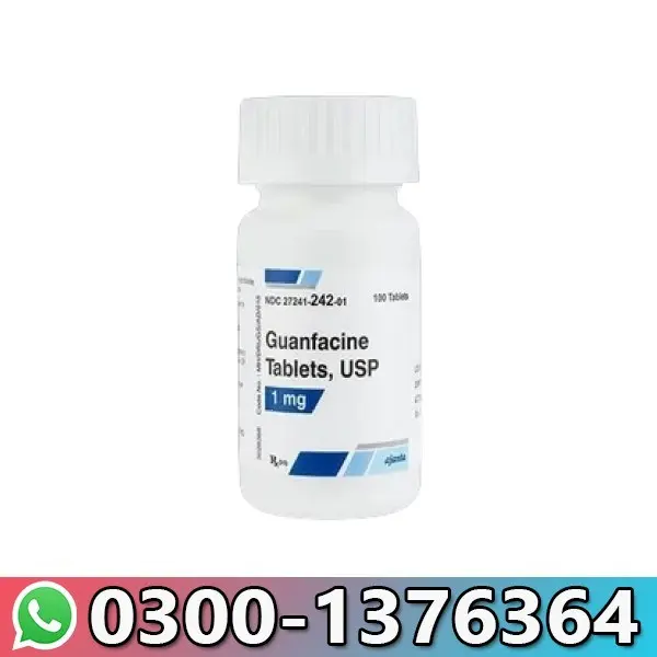 Guanfacine 1mg MR Tablets Price In Pakistan 