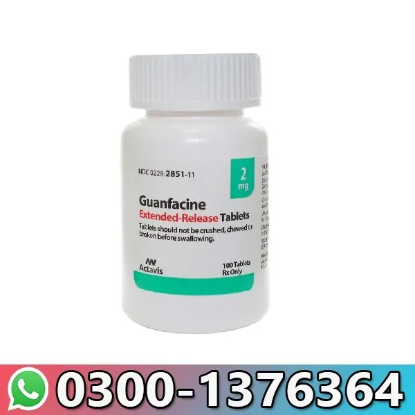 Guanfacine ER 2mg Tablets Best In Pakistan