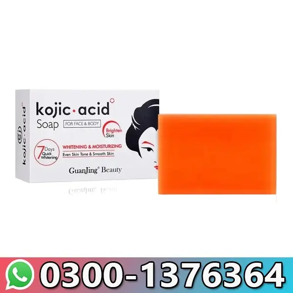 Guanjing Kojic Acid Moisturizing And Whitening Soap