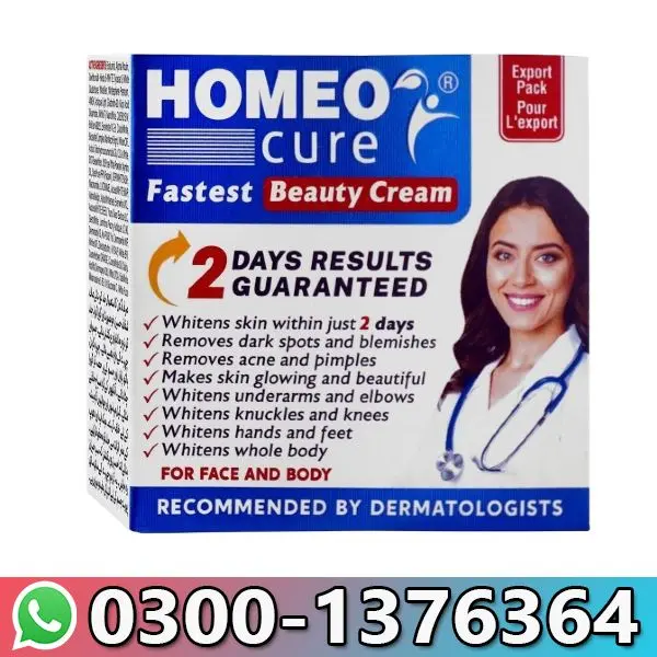 Homeo Cure Beauty Cream 18g in Pakistan