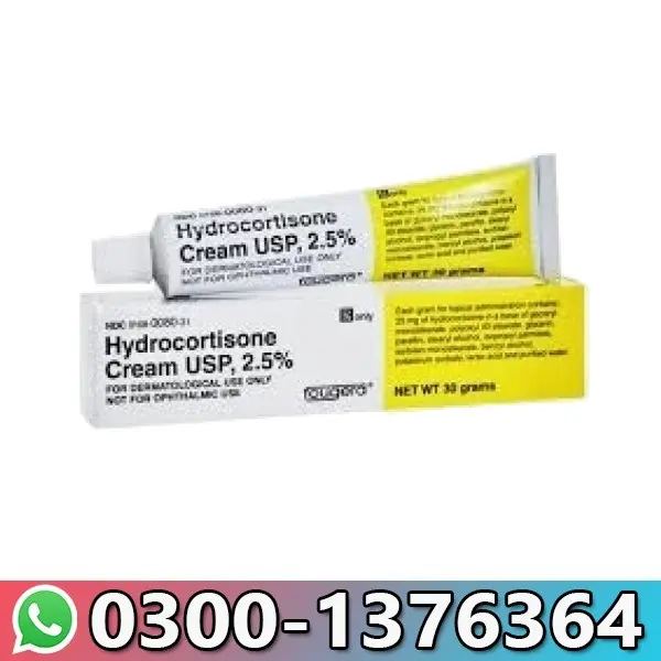 Hydrocortisone 2.5% Cream Price In Pakistan