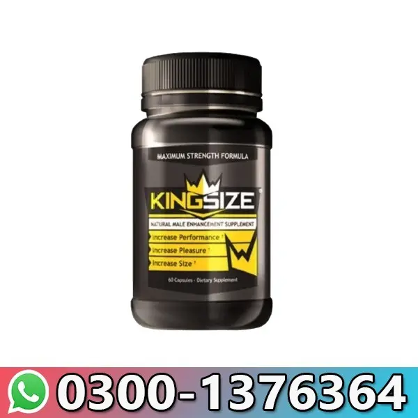 King Size 60 Capsule Price in Pakistan