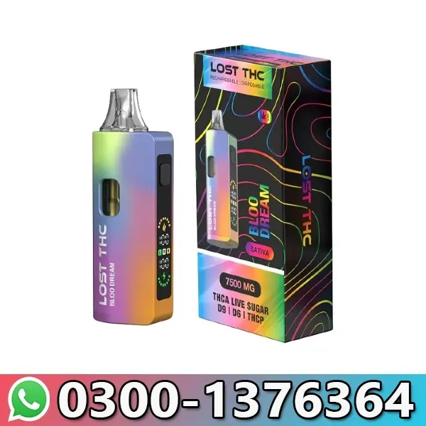 LOST THC V2 Cb9a Disposable Rainbow Edition in Pakistan