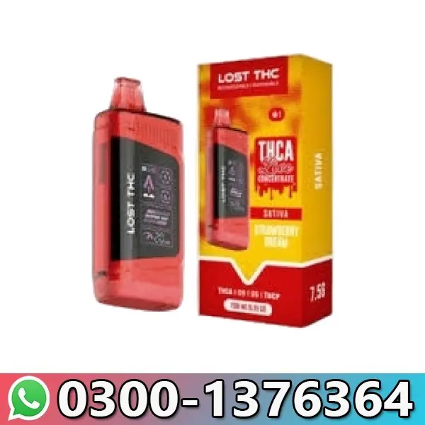 LOST THC V3 THCA Live Concentrate Disposable 7.5G 