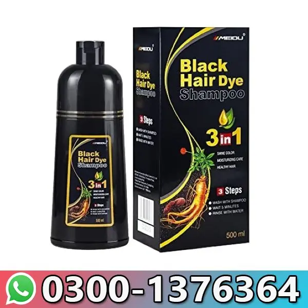 Meidu Black Hair Dye Shampoo In Pakistan