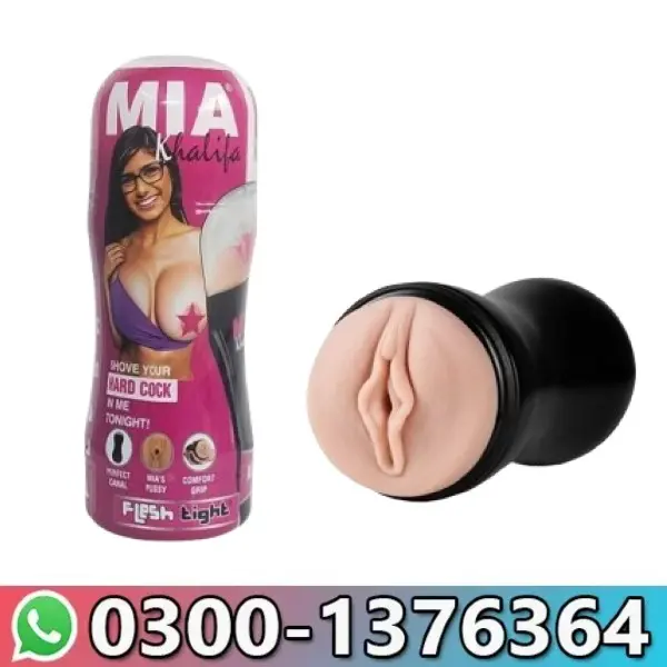 Mia Khalifa Male Realistic Pocket Pussy Masturbator Sale In Pakistan
