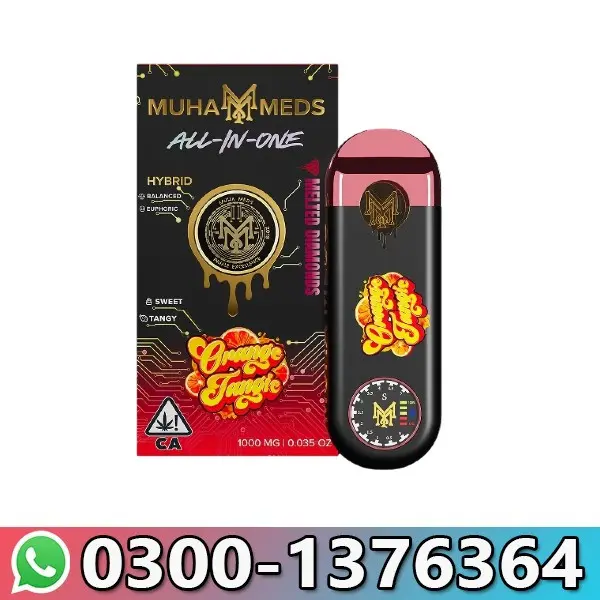 Muha Meds Live Resin Disposable in Pakistan