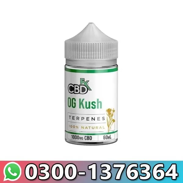 OG Kush CBD Terpenes 1000mg Vape Juice in Pakistan