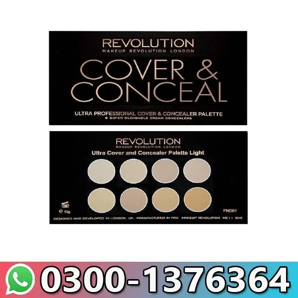 Revolution Ultra Cover and Conceal Palette Price