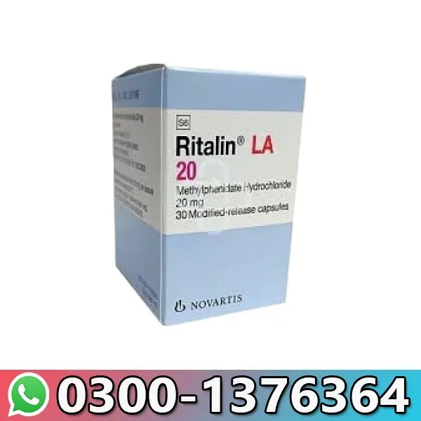 Ritalin LA 20mg tablets in Pakistan