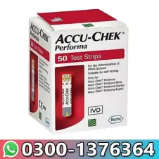 Accu Chek Performa Gluco Strips (Box = 50 Strips)