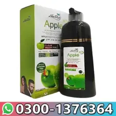 Apple Hair Colour Shampoo Natural Black in Pakistan