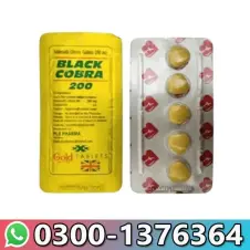Black Cobra 200mg Tablets In Lahore 