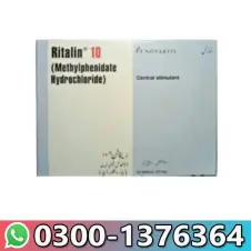 Buy Ritalin 10mg Tablets Online In Pakistan