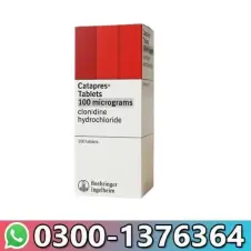 Catapres 100 mcg Tablets In Pakistan