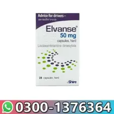 Elvanse 50mg Price in Pakistan 