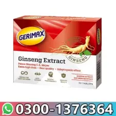 Gerimax Ginseng Tablets in Pakistan