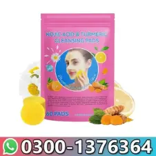 Kojic Acid & Turmeric Cleansing 60 Pads 