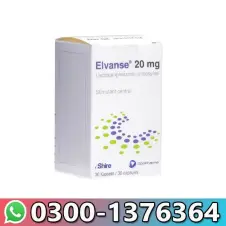 Lisdexamfetamine 20mg in Pakistan