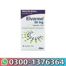Lisdexamfetamine 50mg Capsule In Pakistan
