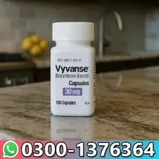 Lisdexamfetamine Vyvanse 30mg Price in Pakistan