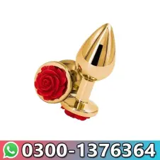 Stainless Steel Rose Butt Plug Sale in Pakistan 