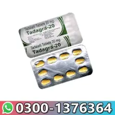 Tadagra Tadalafil 20mg Tablets in Lahore