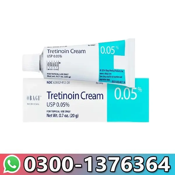 Tretinoin 0.05% Cream Buy Online in Pakistan