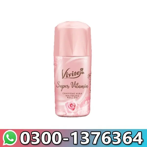 Vivite Super Vitamin Charming Aura Whitening Roll On